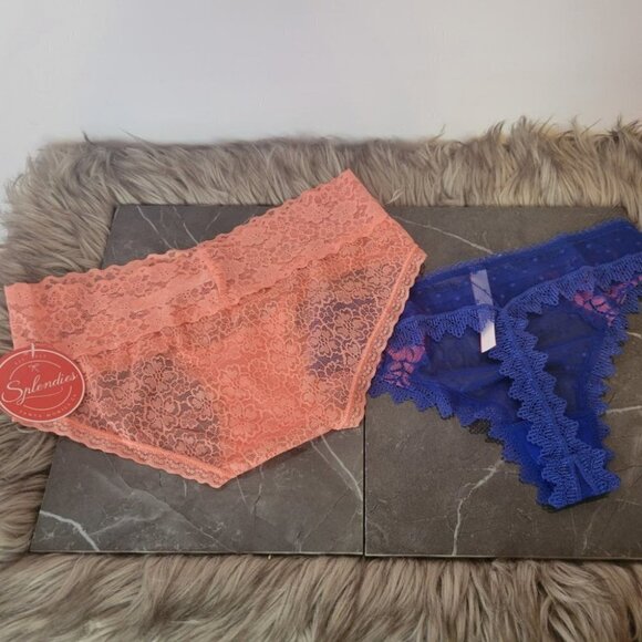 Splendies Lace Panties  x 2 - Picture 5 of 5